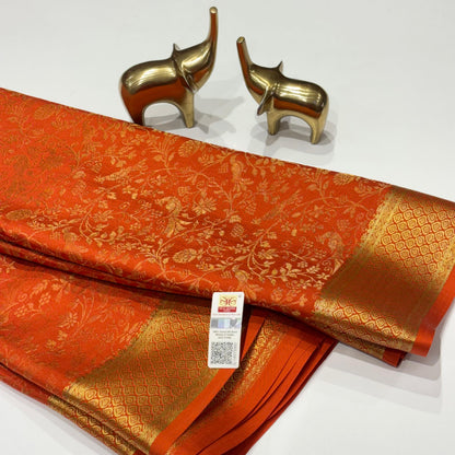 Brocade Pure Mysore Silk Saree
