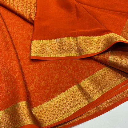Brocade Pure Mysore Silk Saree