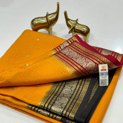 Pure Mysore Crepe Silk Saree