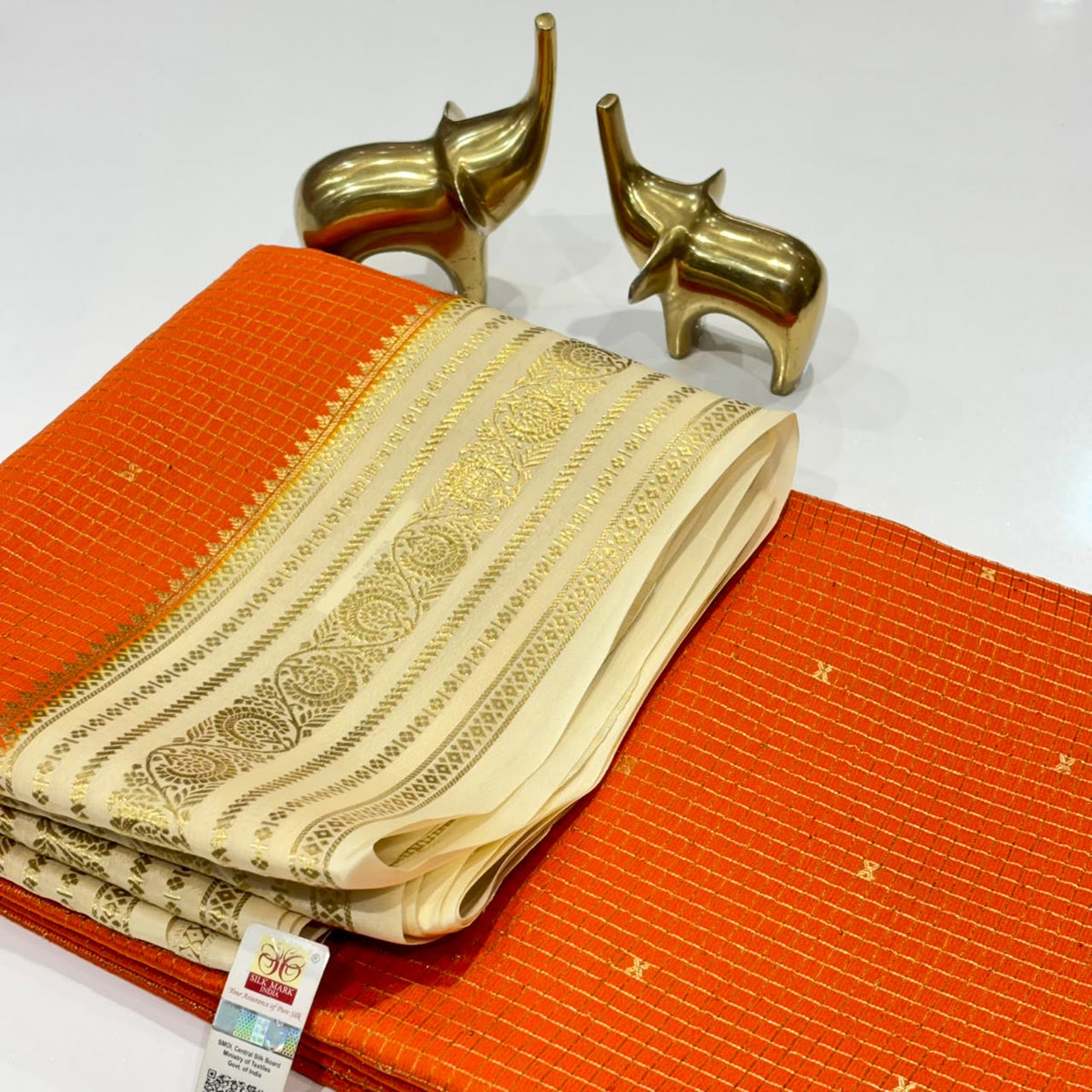 Pure Mysore Crepe Silk Saree