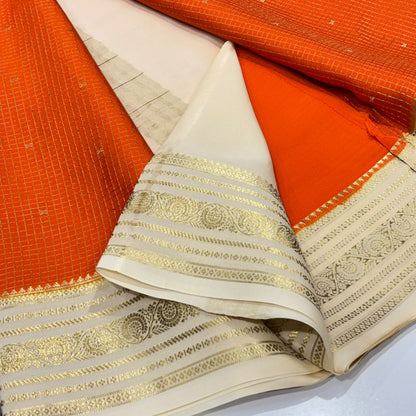 Pure Mysore Crepe Silk Saree