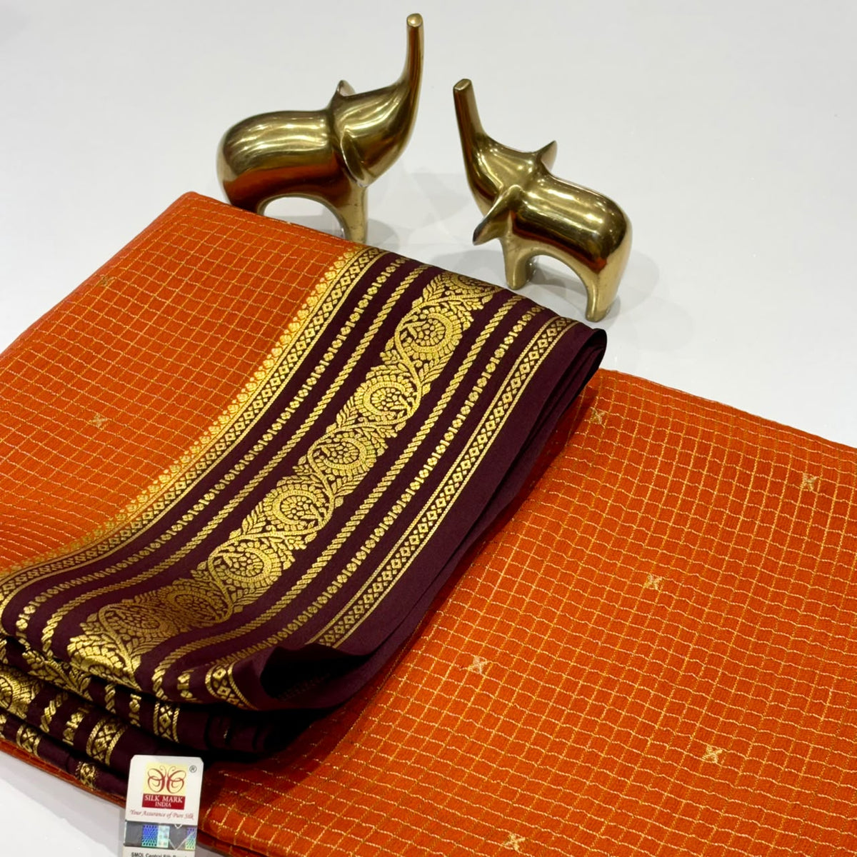 Pure Mysore Crepe Silk Saree