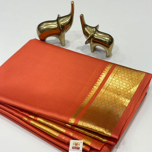 Pure Mysore Crepe Silk Saree