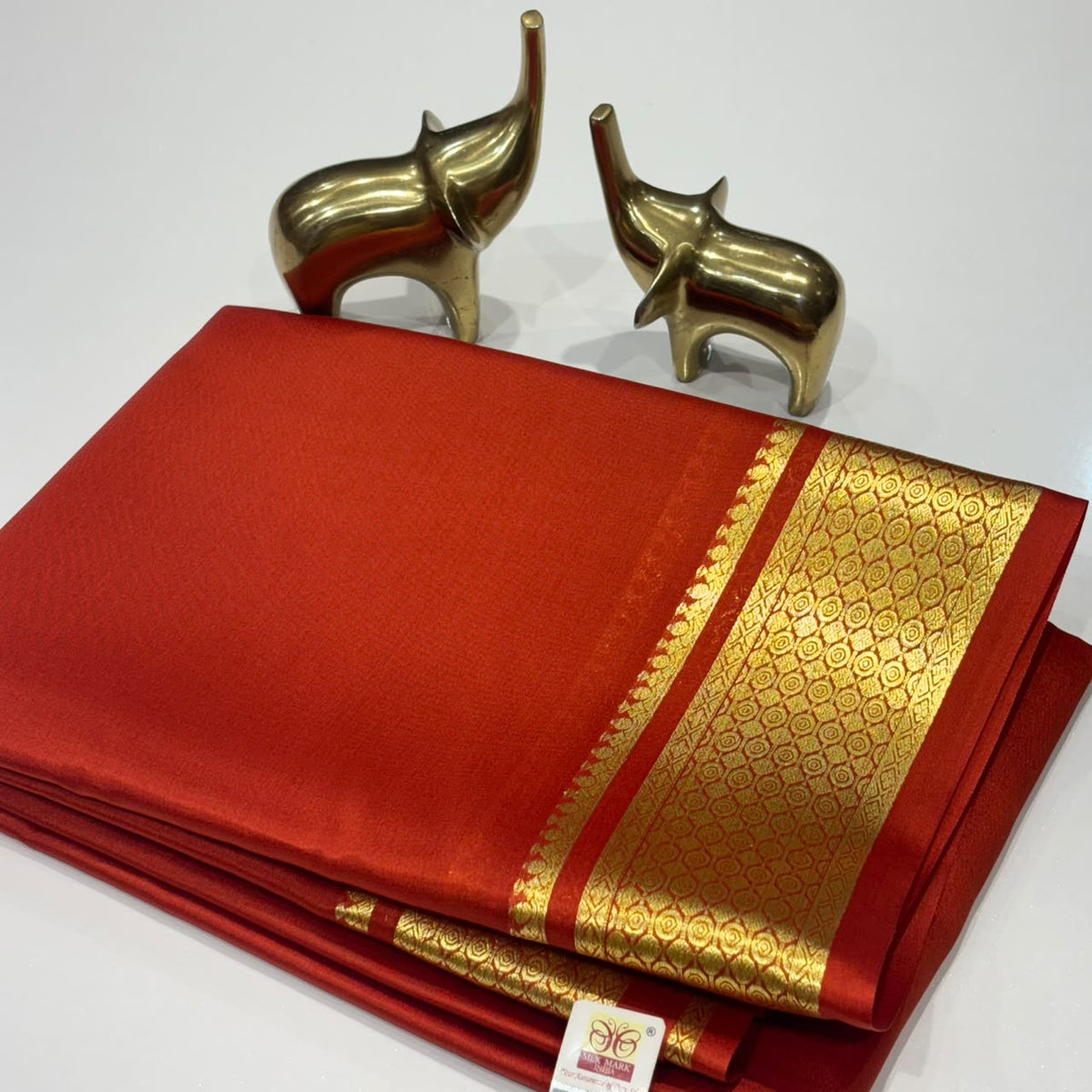 Pure Mysore Crepe Silk Saree