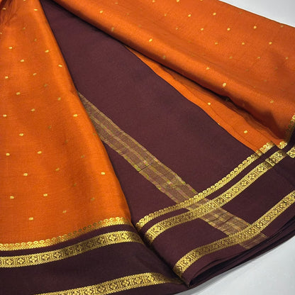Pure Mysore Crepe Silk Saree
