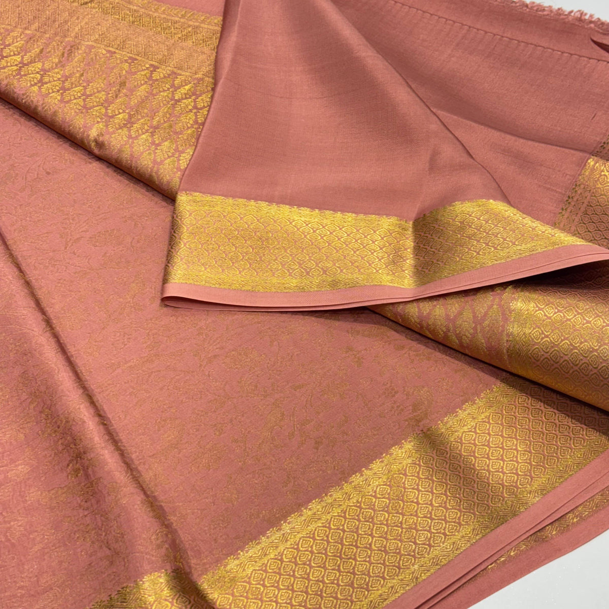 Brocade Pure Mysore Silk Saree
