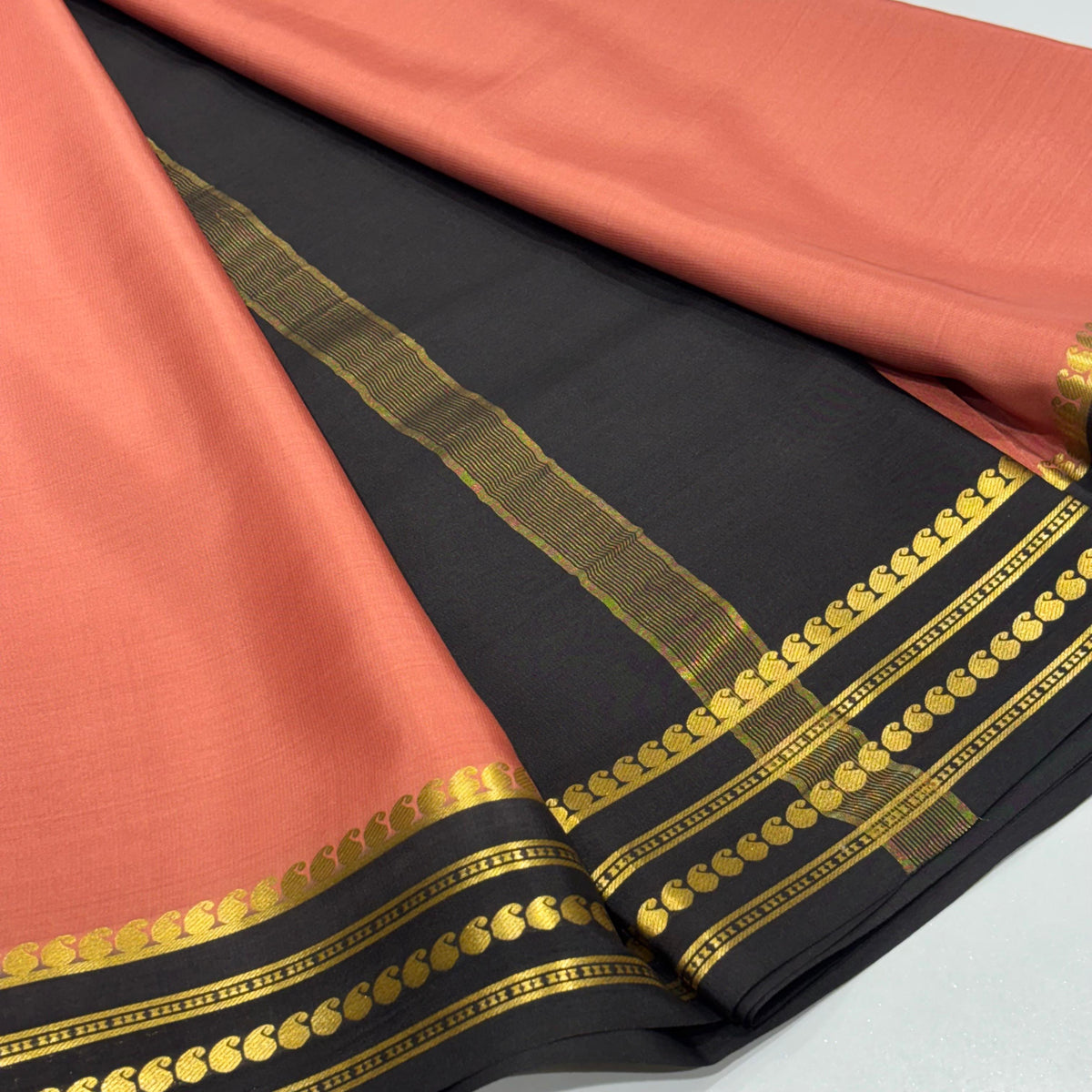 Pure Mysore Crepe Silk Saree