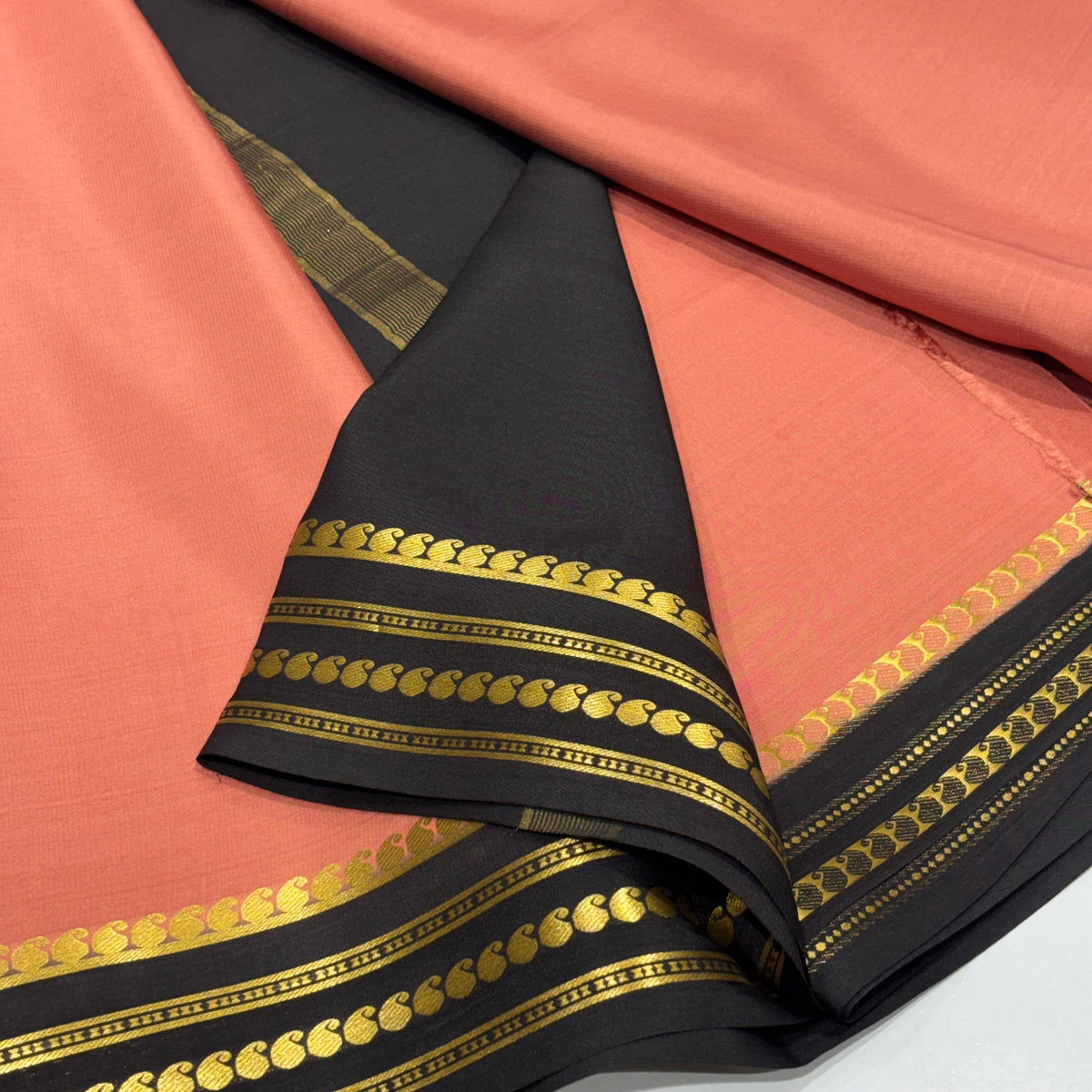 Pure Mysore Crepe Silk Saree
