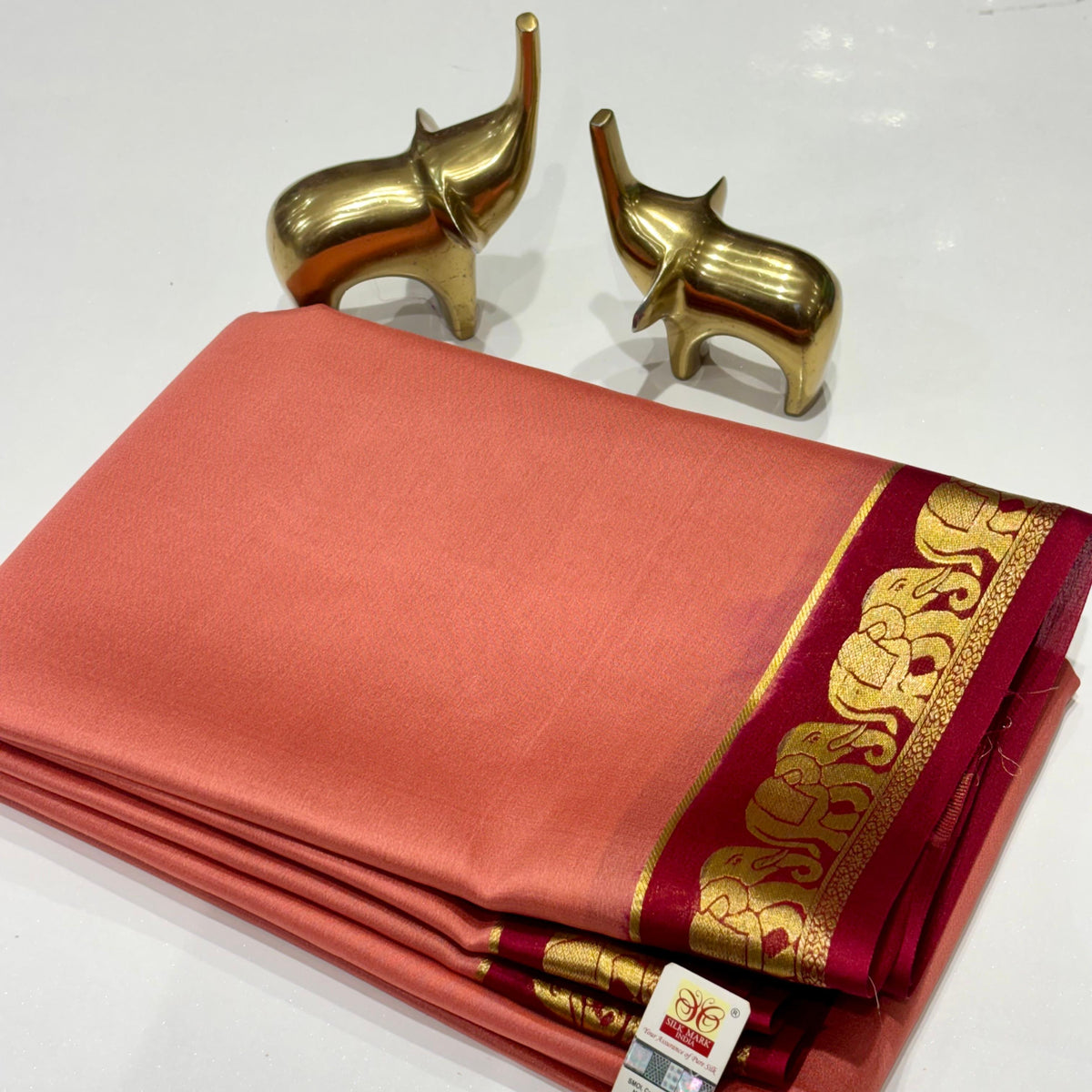 Pure Mysore Crepe Silk Saree