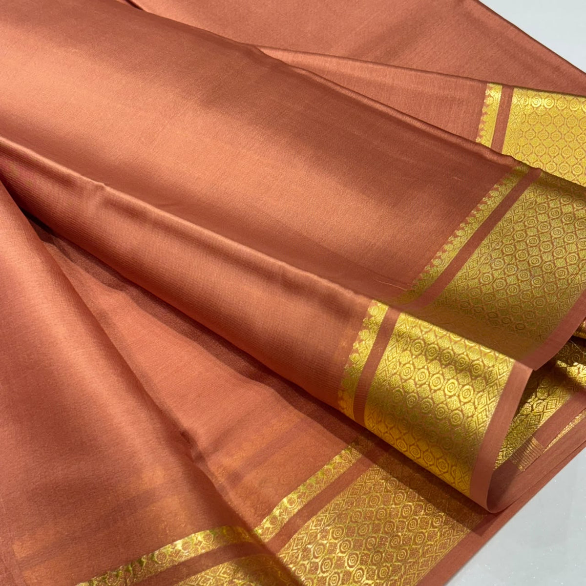 Pure Mysore Crepe Silk Saree
