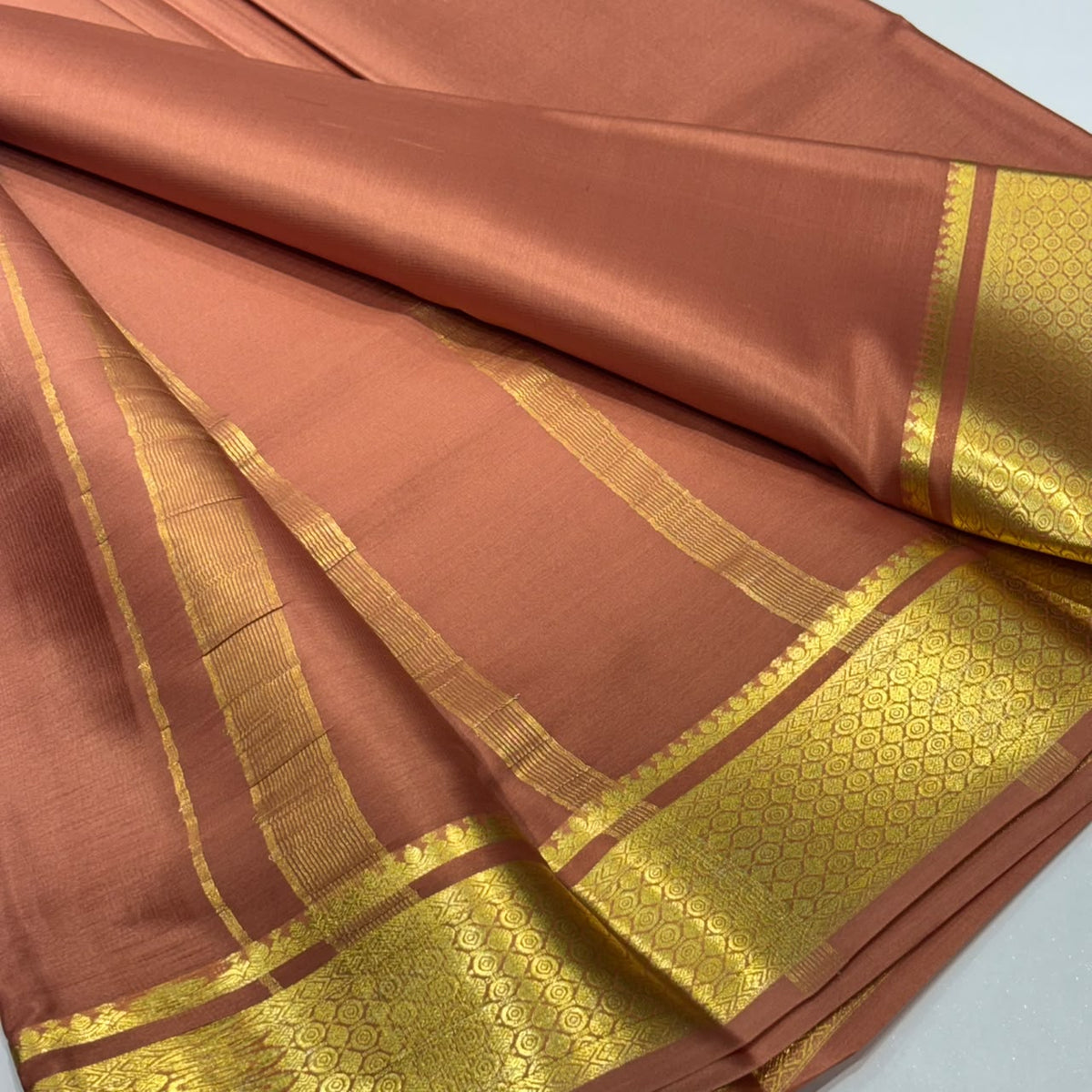 Pure Mysore Crepe Silk Saree