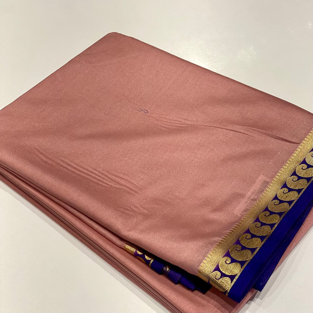 Semi Mysore Crepe Saree