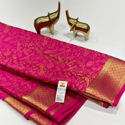 Brocade Pure Mysore Silk Saree