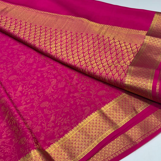 Brocade Pure Mysore Silk Saree