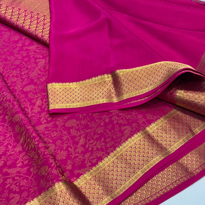 Brocade Pure Mysore Silk Saree