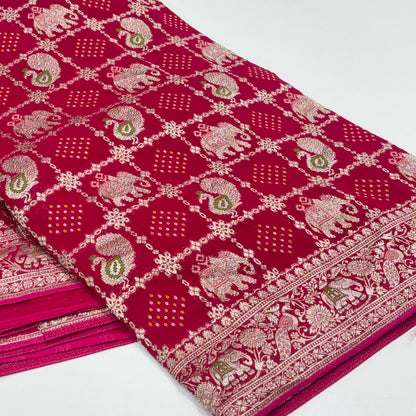 Georgette Patola Saree