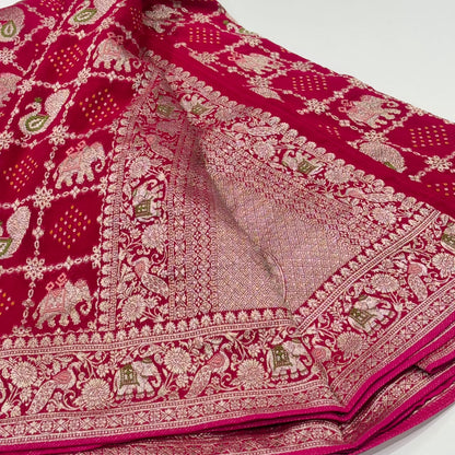 Georgette Patola Saree