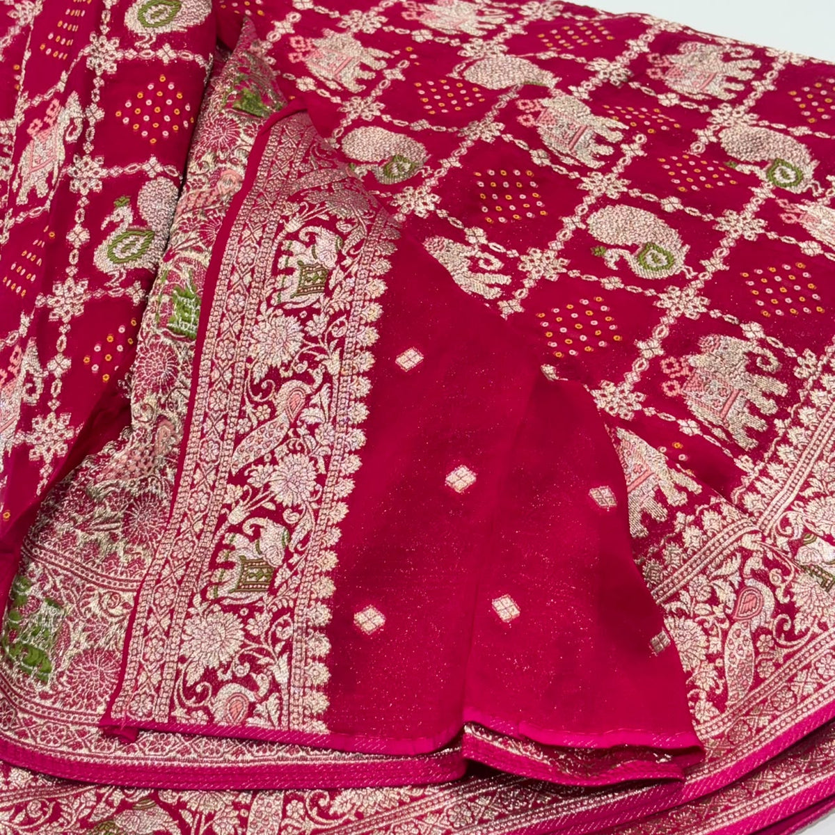 Georgette Patola Saree