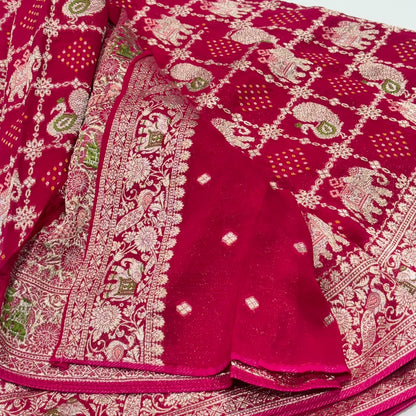 Georgette Patola Saree
