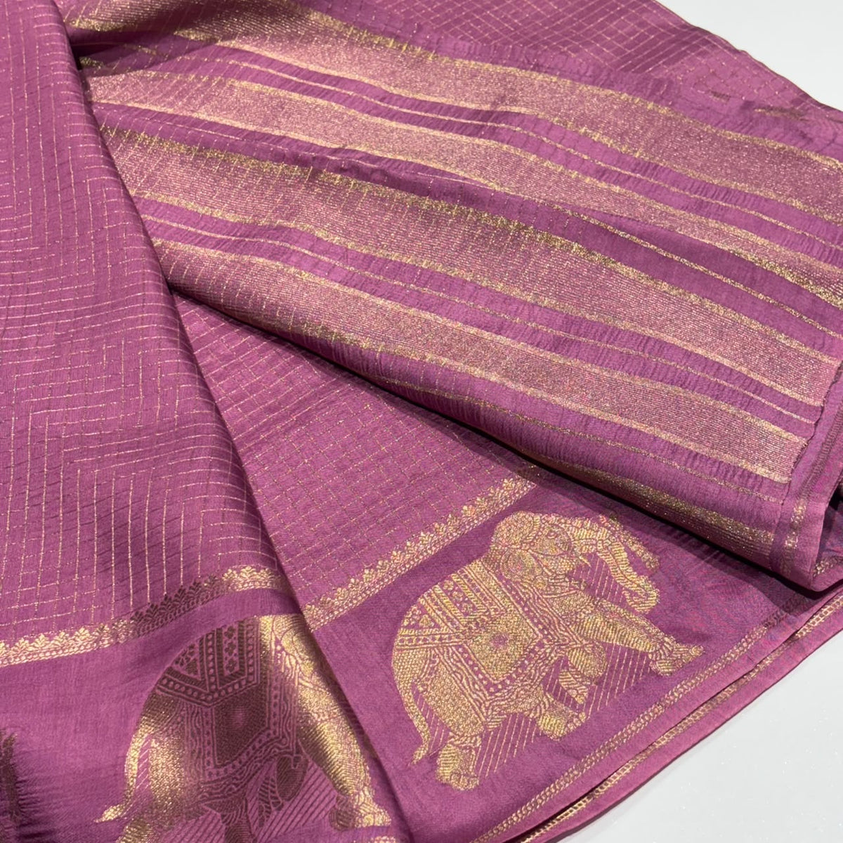 Mysore Crepe Saree