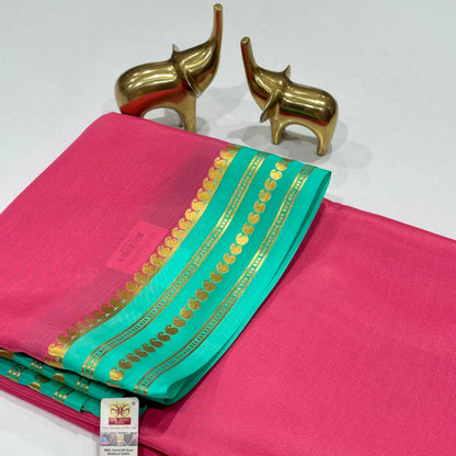 Pure Mysore Crepe Silk Saree