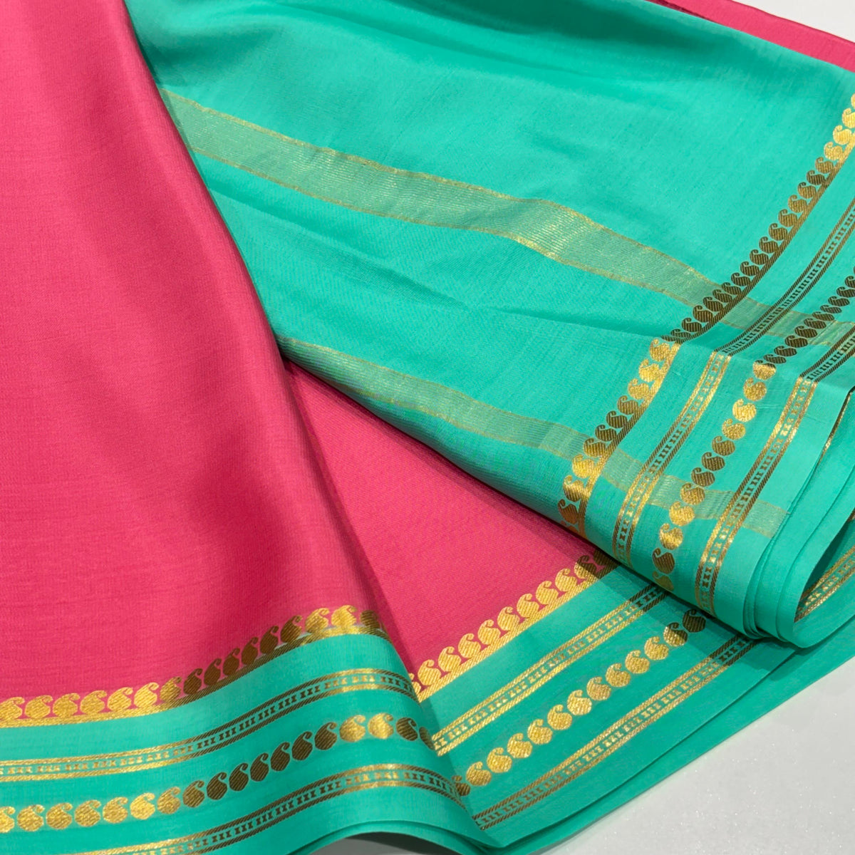 Pure Mysore Crepe Silk Saree