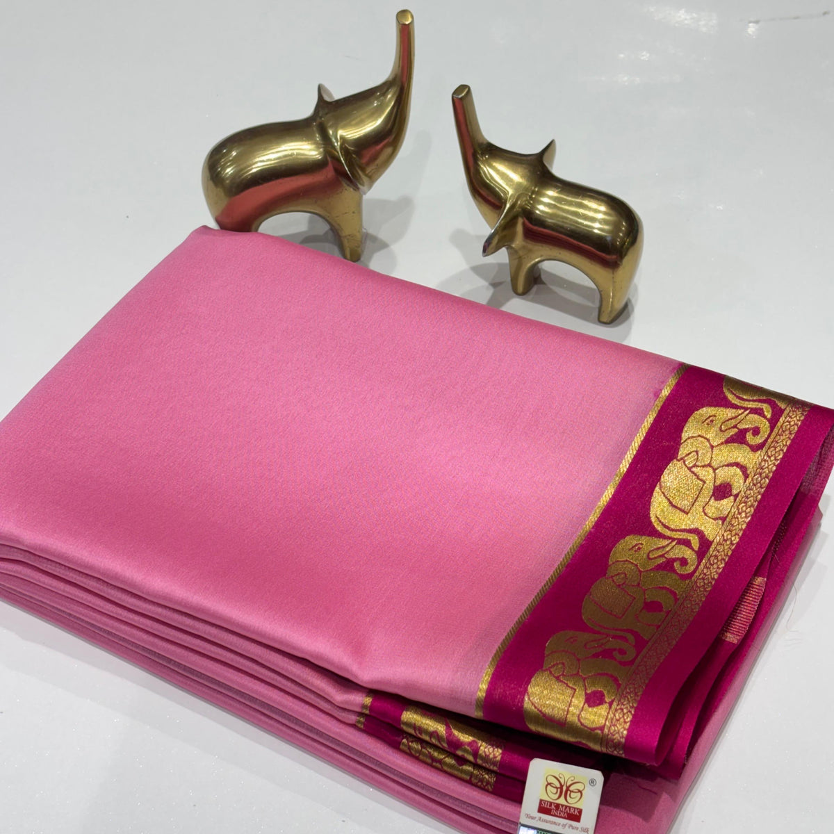 Pure Mysore Crepe Silk Saree