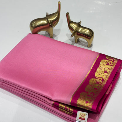 Pure Mysore Crepe Silk Saree