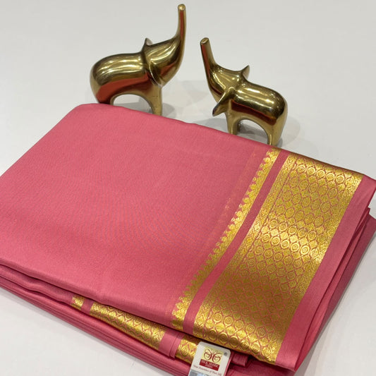 Pure Mysore Crepe Silk Saree