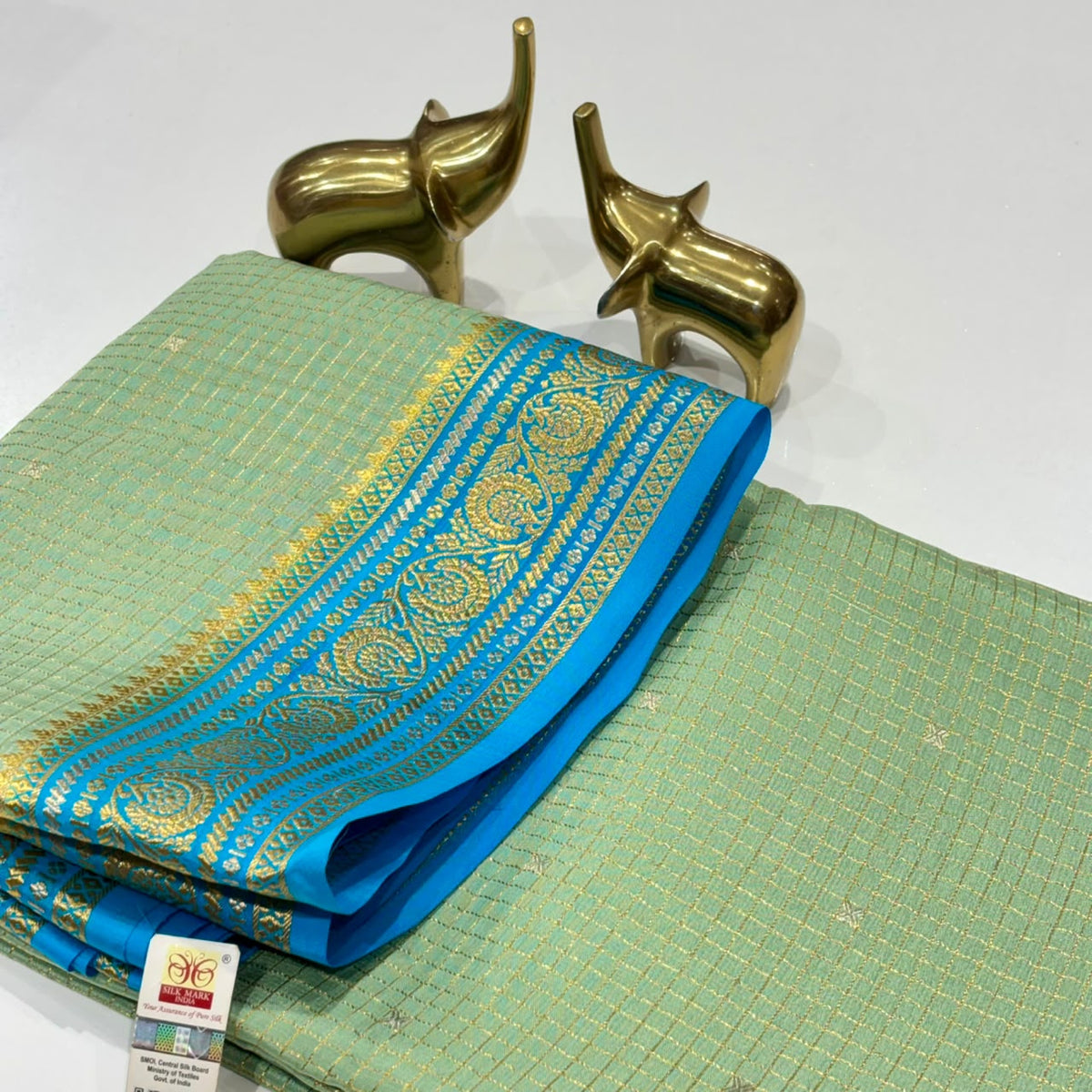 Pure Mysore Crepe Silk Saree