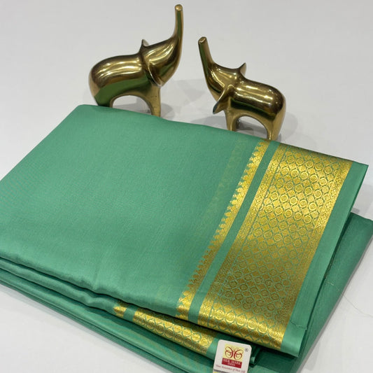 Pure Mysore Crepe Silk Saree