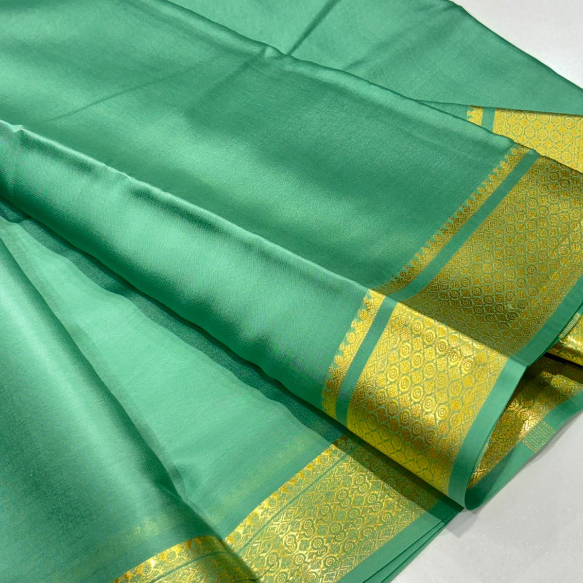 Pure Mysore Crepe Silk Saree
