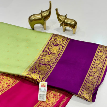 Pure Mysore Crepe Silk Saree