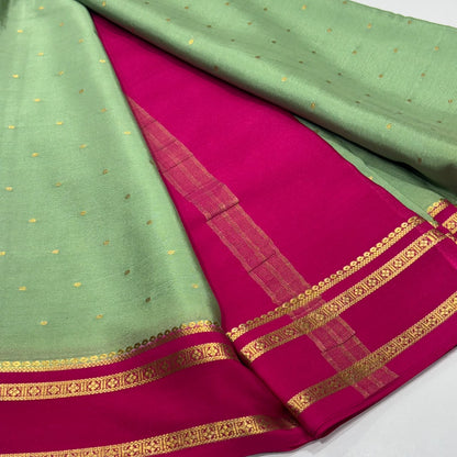Pure Mysore Crepe Silk Saree