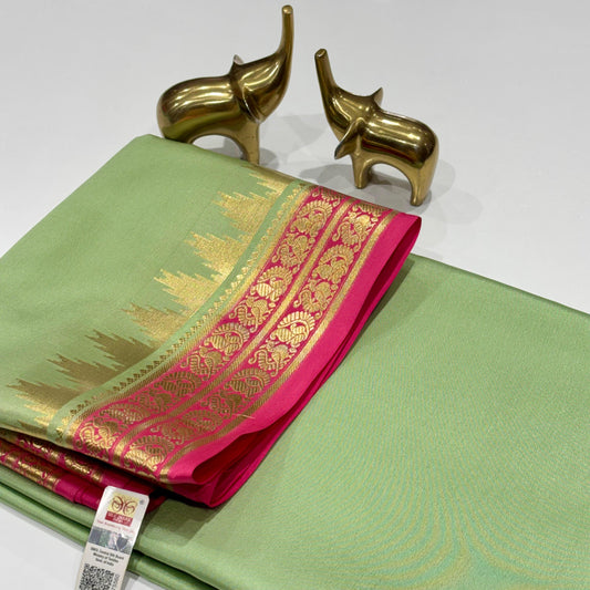 Pure Mysore Crepe Silk Saree
