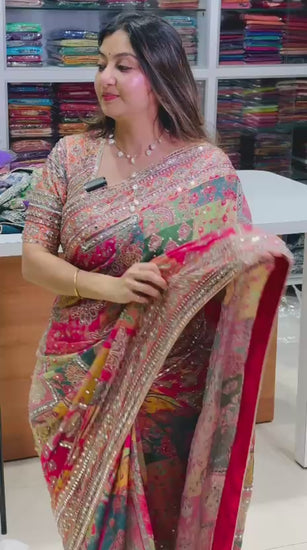 Party Wear Designer Saree