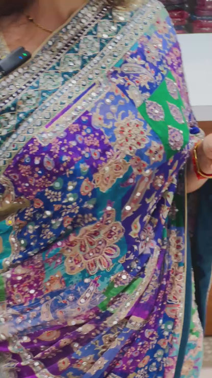 Luxury Party-Wear Designer Saree