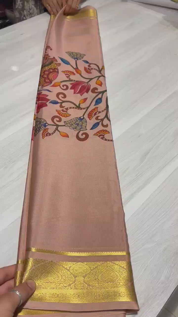 Pure Mysore Silk Saree 