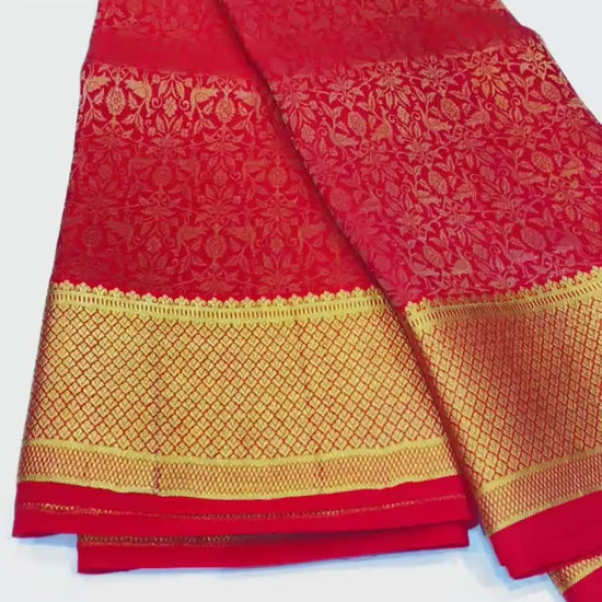 Brocade Mysore Silk Saree
