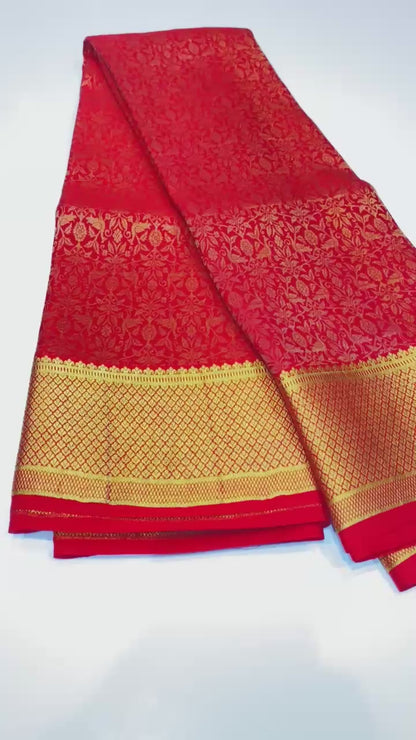 Brocade Mysore Silk Saree