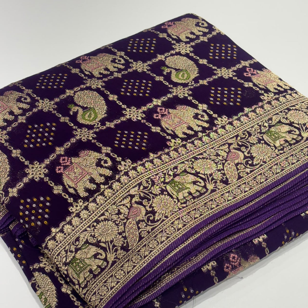 Georgette Patola Saree