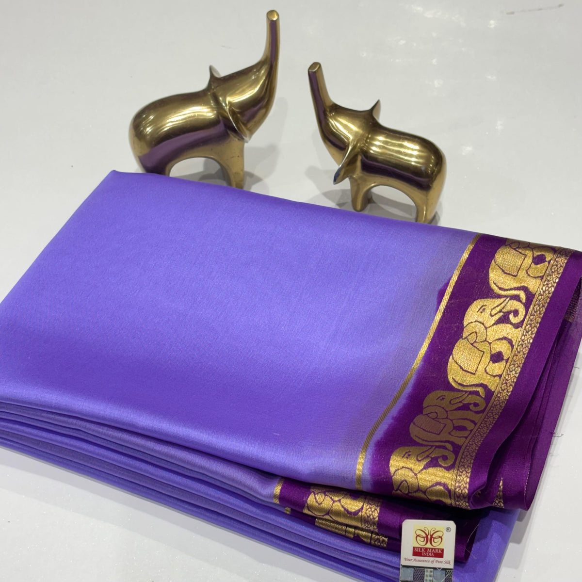 Pure Mysore Crepe Silk Saree