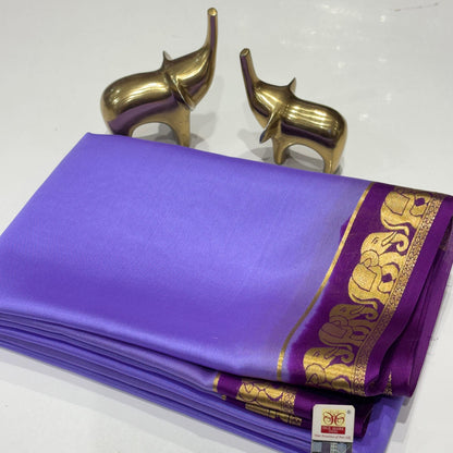 Pure Mysore Crepe Silk Saree
