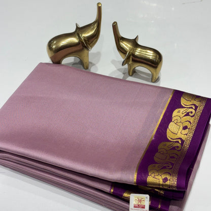Pure Mysore Crepe Silk Saree