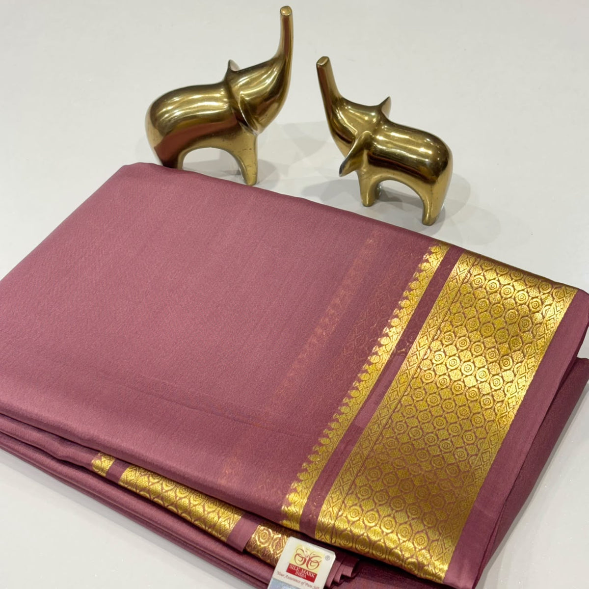 Pure Mysore Crepe Silk Saree