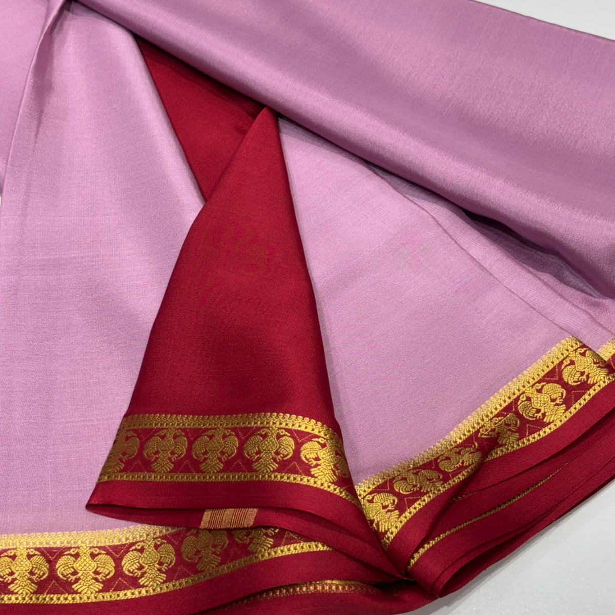 Pure Mysore Crepe Silk Saree