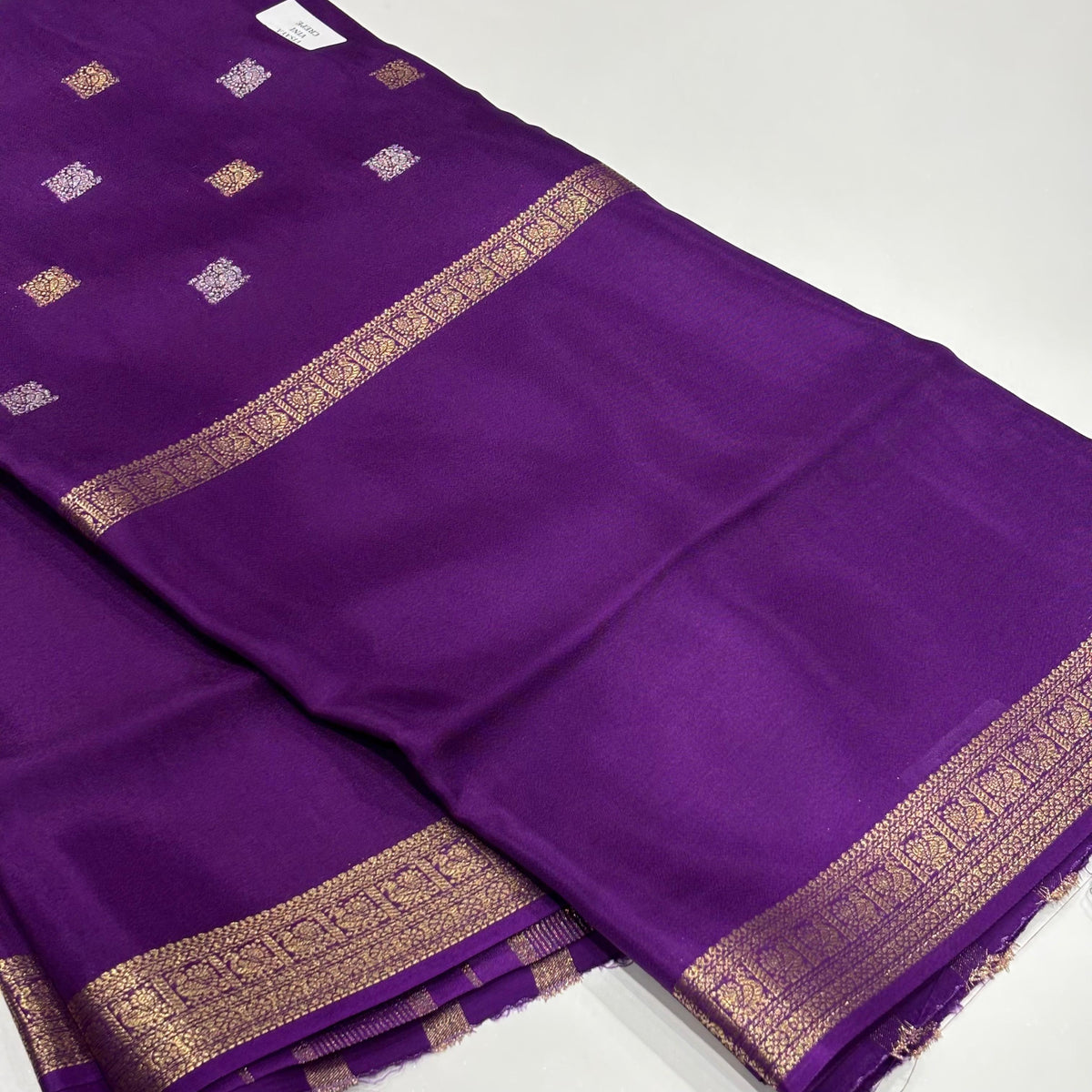 Semi Mysore Crepe Saree