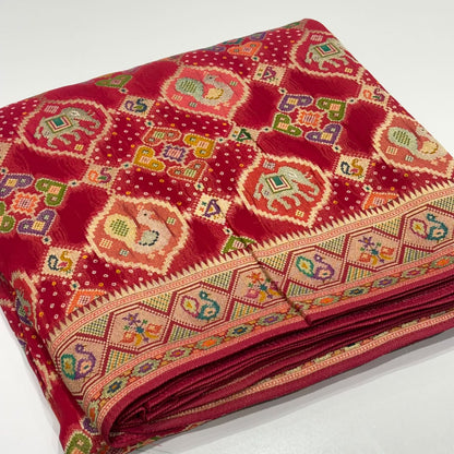 Georgette Patola Saree