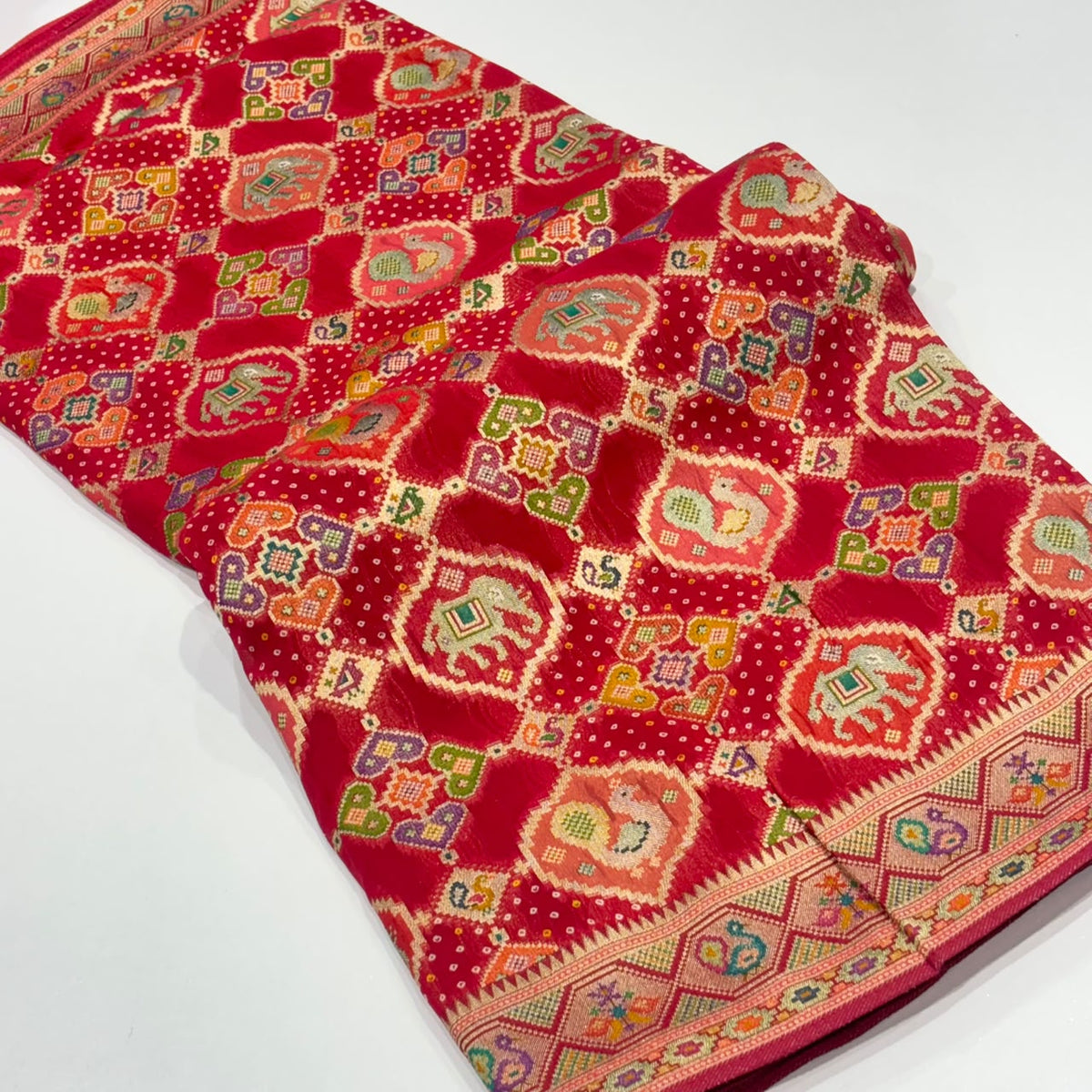 Georgette Patola Saree