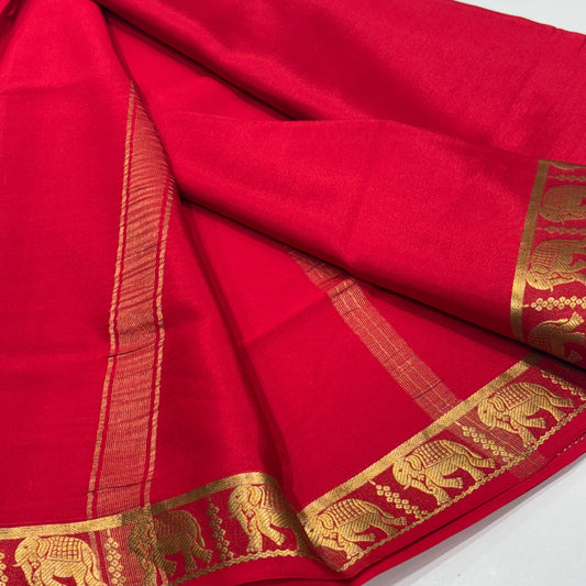 Pure Mysore Silk Saree
